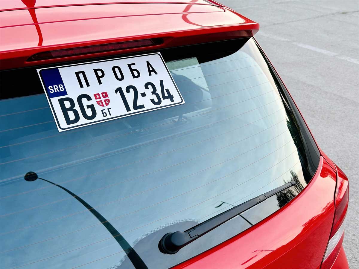 MOSCOW - probne tablice